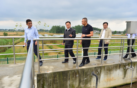 细化行动、凝聚合力，扎实推动环巢湖流域水环境综合治理——省长李国英一行调研长临河镇污水处置厂