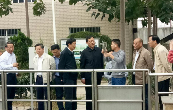 省人大常委会副主任宋卫平一行莅临国祯环５鞑榱斓脊ぷ