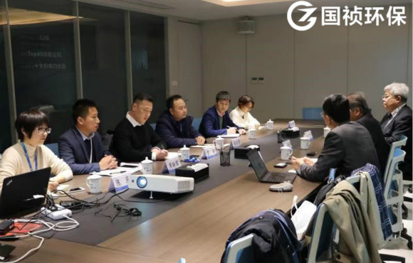 日本旭化成株式会社麻?幸雄一行莅临国祯环５鞑榛セ